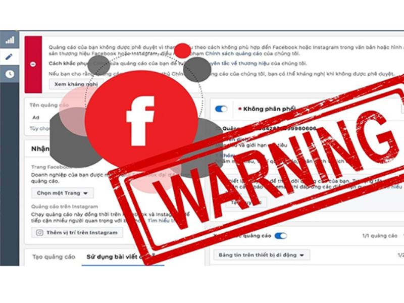 3 Nguyên Nhân khiến quảng cáo facebook bị từ chối
